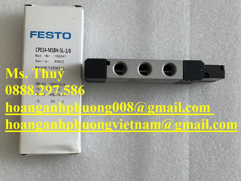Van điện từ Festo CPE14-M1BH-5L-1/8 | Chính hãng, Giá tốt