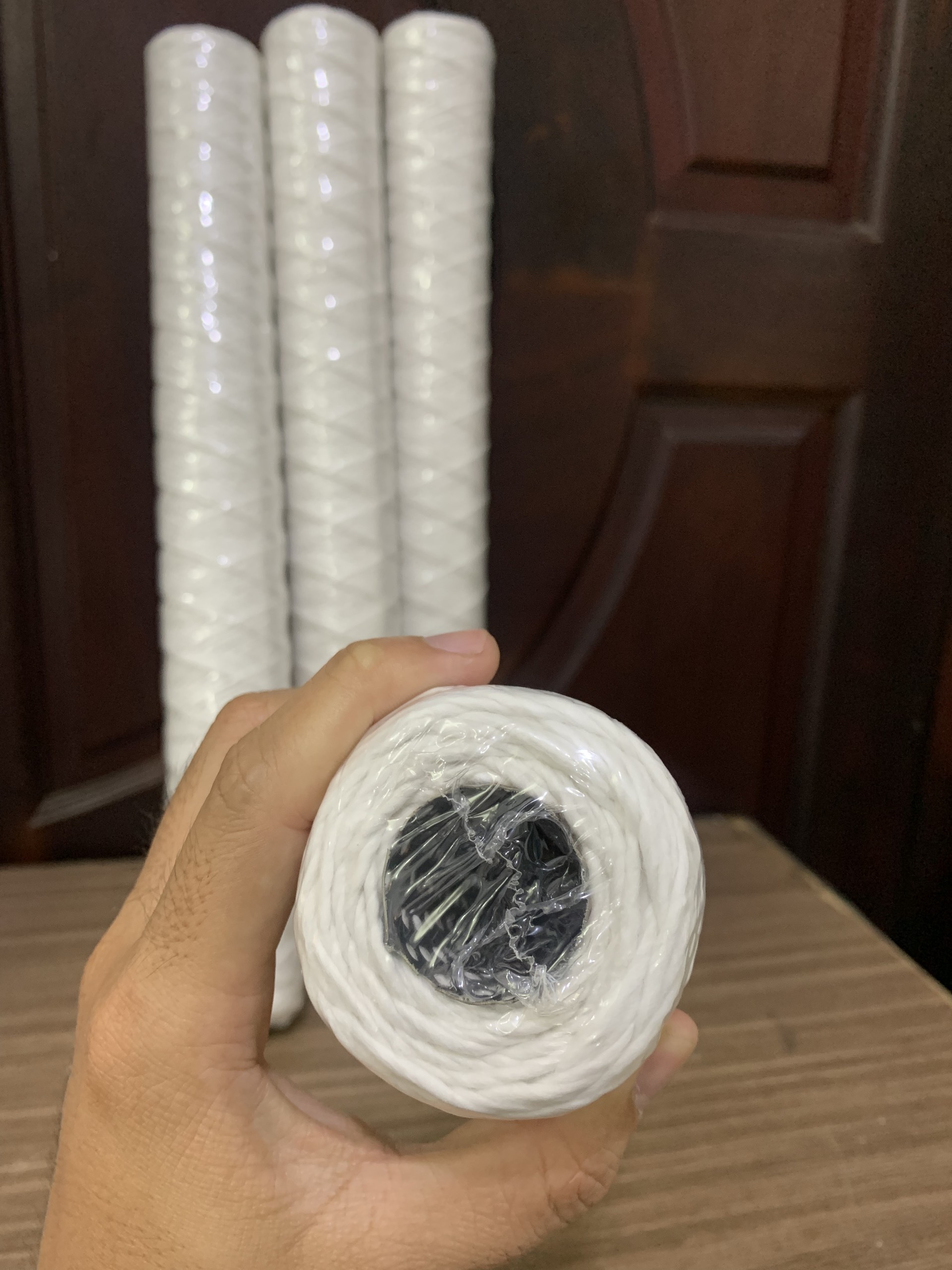 Lõi lọc nước chịu nhiệt sợi Cotton 20 inch