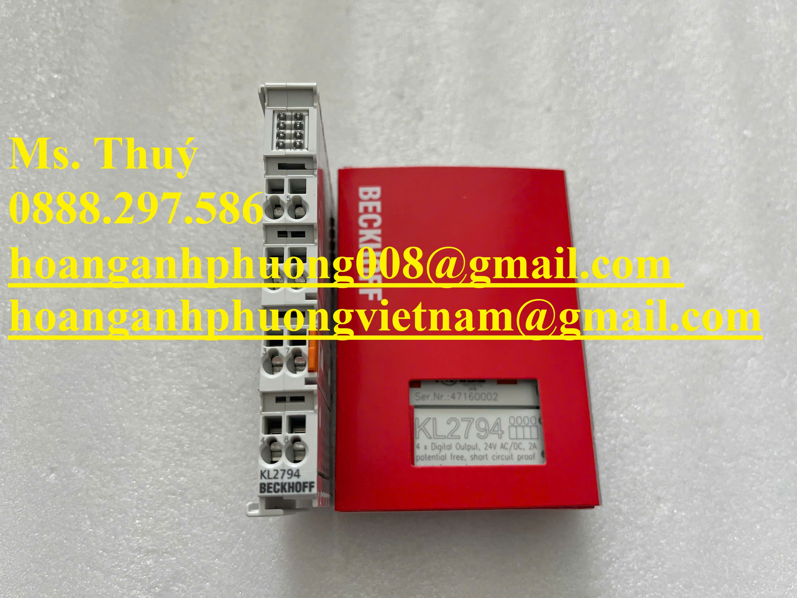 Mô đun Beckhoff KL2794 - Hàng Đức chính hãng