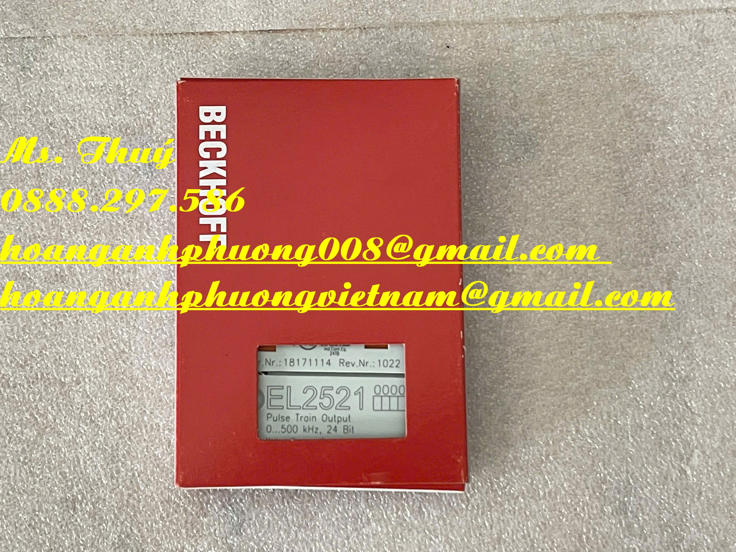 Mô đun Beckhoff EL2521 - Nhập khẩu - Giá ưu đãi