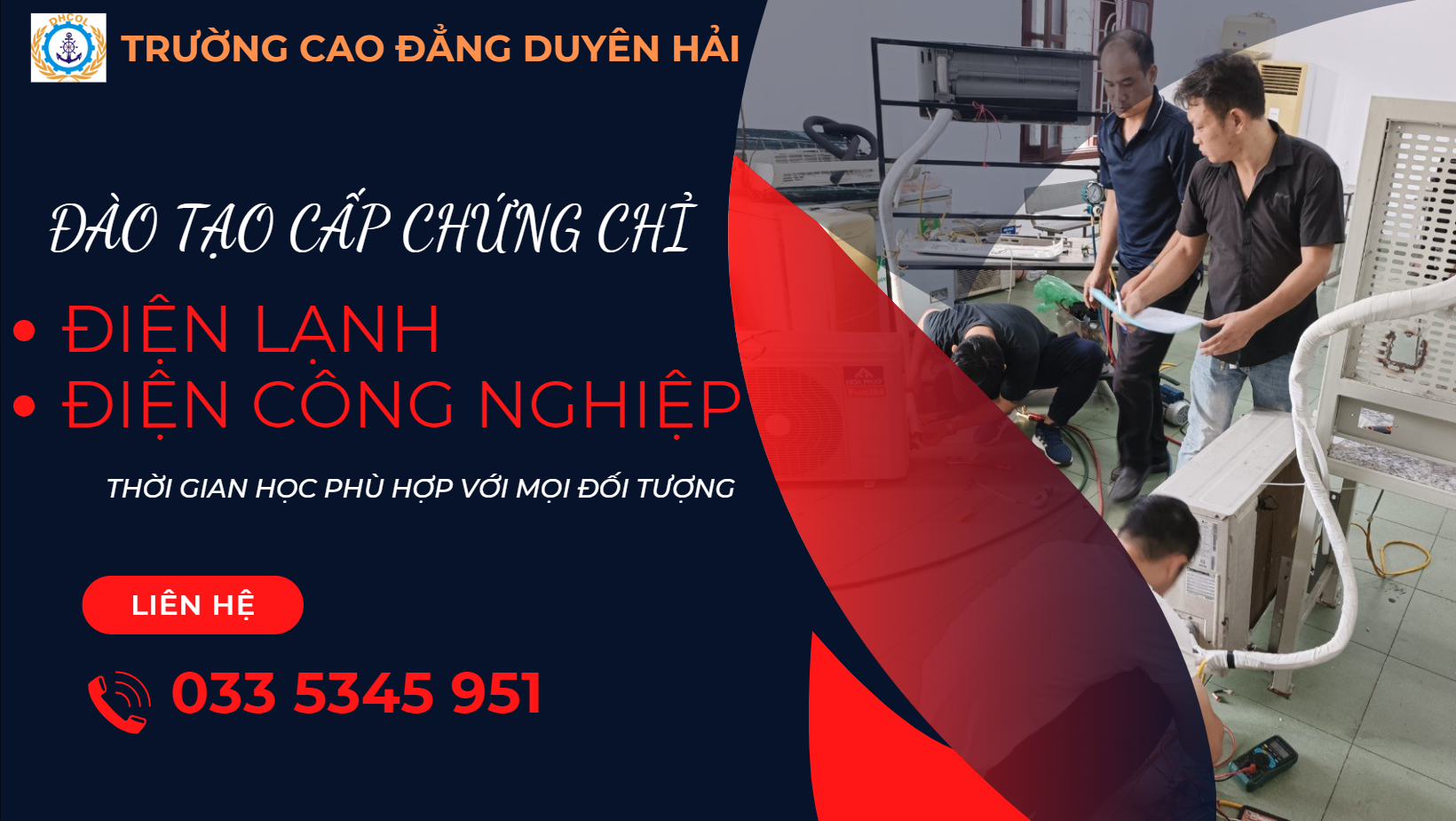 Học điện công nghiệp ở đâu tại Hải Phòng