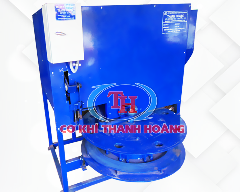 Máy đóng bịch phôi nấm trục đứng