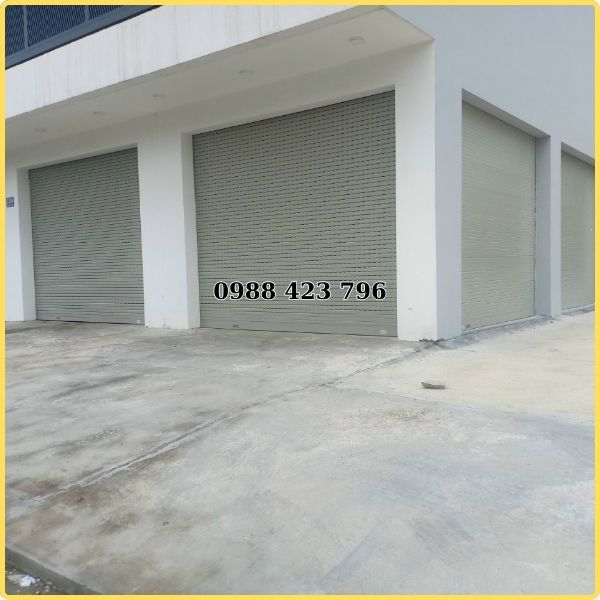 Cửa cuốn nhà ống thiết kế cho không gian hẹp