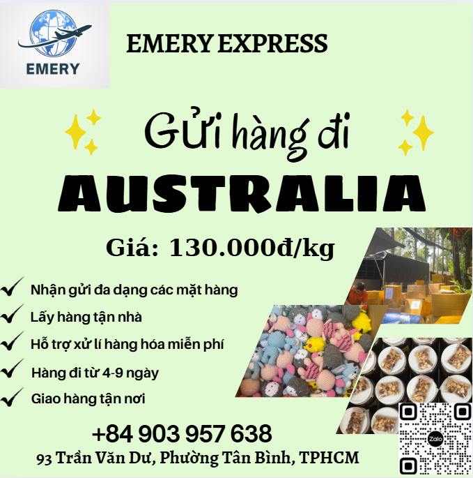 Gửi hàng đi Úc - Emery Express