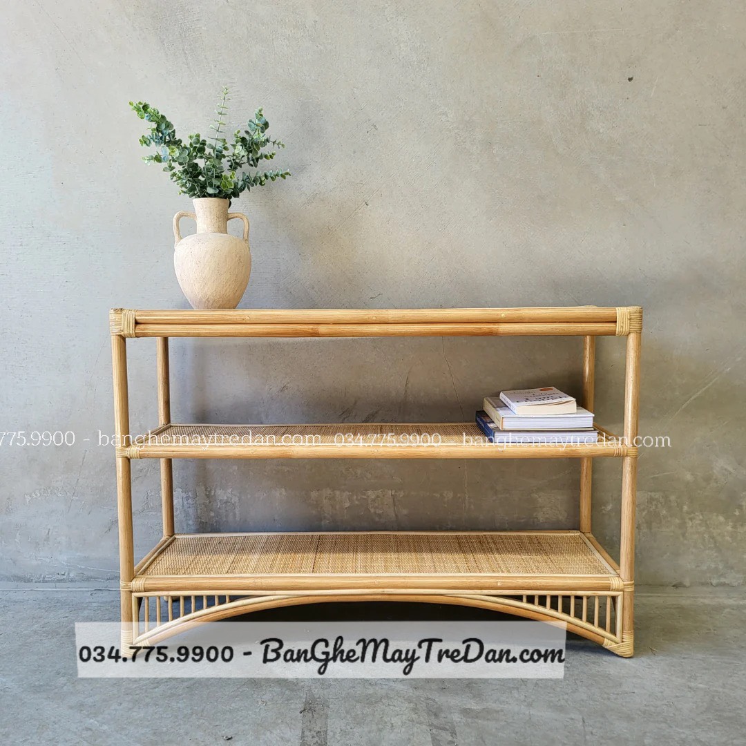 Kệ mây đan cho khách sạn, nhà hàng