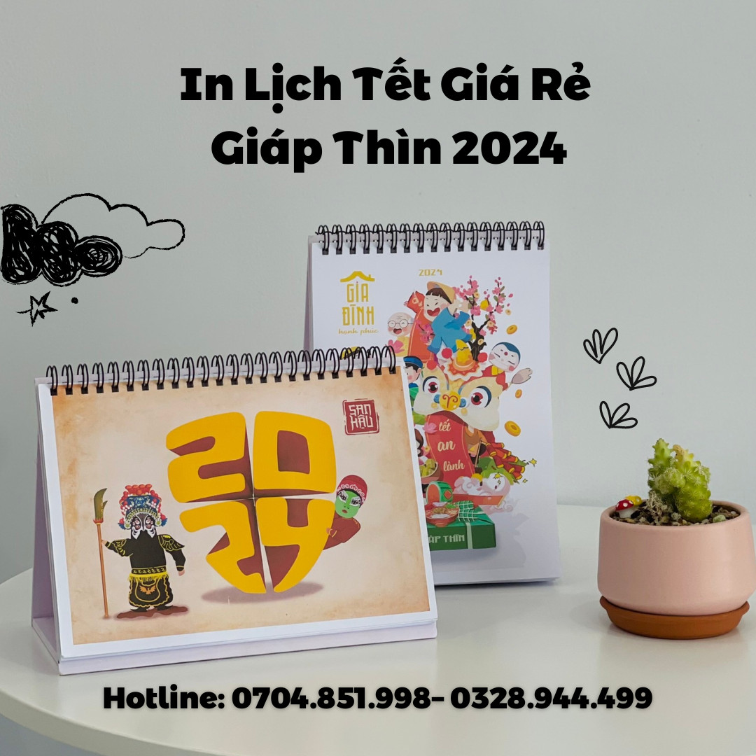 in lịch quà tặng