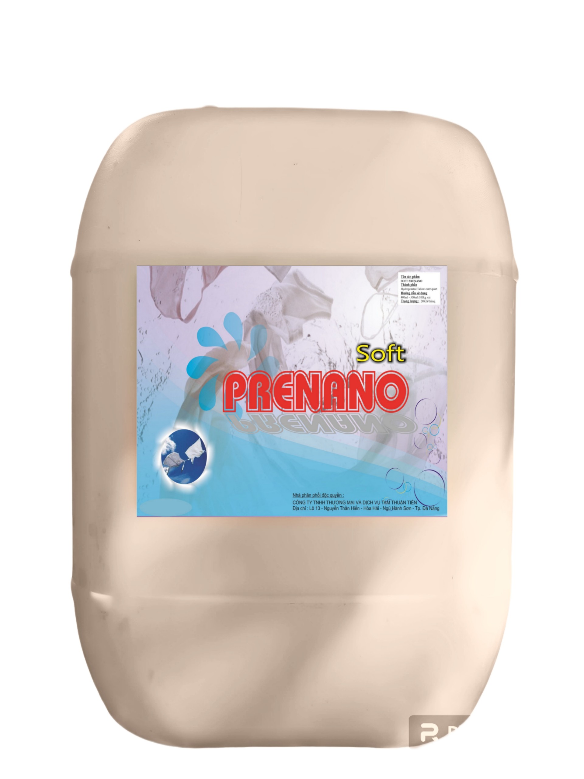 Nước xả chuyên dụng cho đồ vải khách sạn