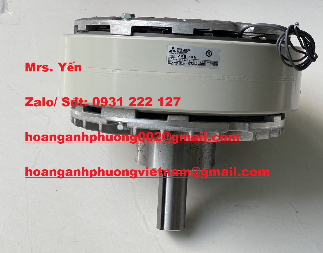 ZKB-5XN Thắng từ Mitsubishi, giá cạnh tranh tại Hoàng Anh Phương