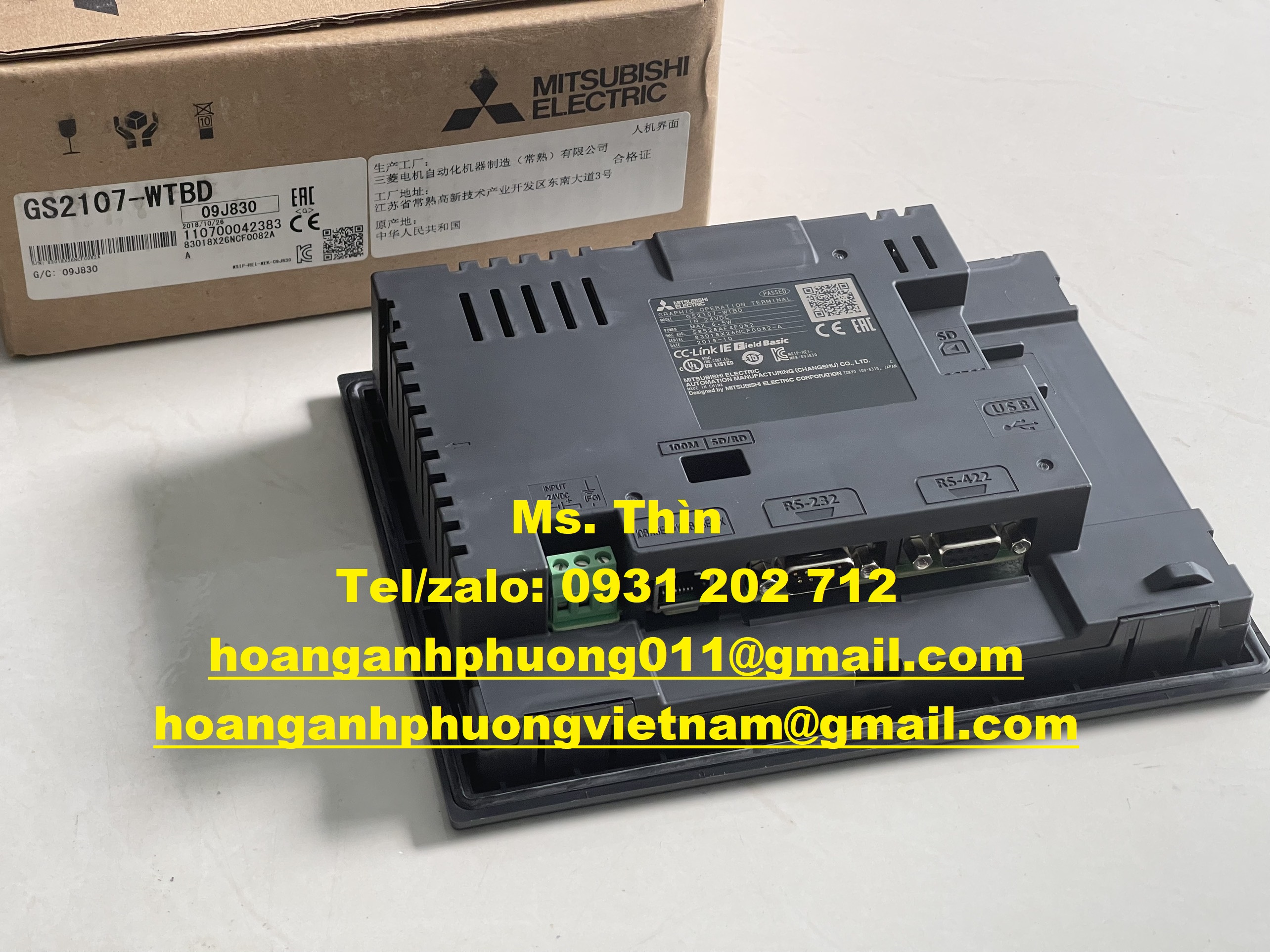 Màn hình Mitsubishi | GS2107-WTBD | giá tốt | chính hãng | new 100%