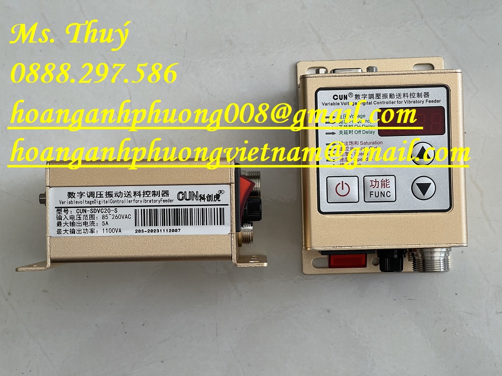 CUN nhập khẩu - Bộ điều khiển điện áp rung CUN-SDVC20-S
