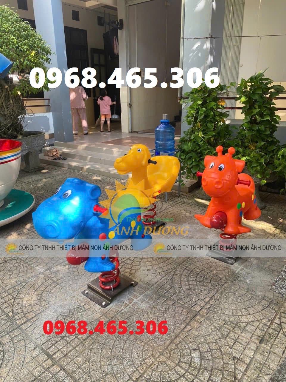 Thú nhún lò xo nhập khẩu, thú nhún lò xo trẻ em