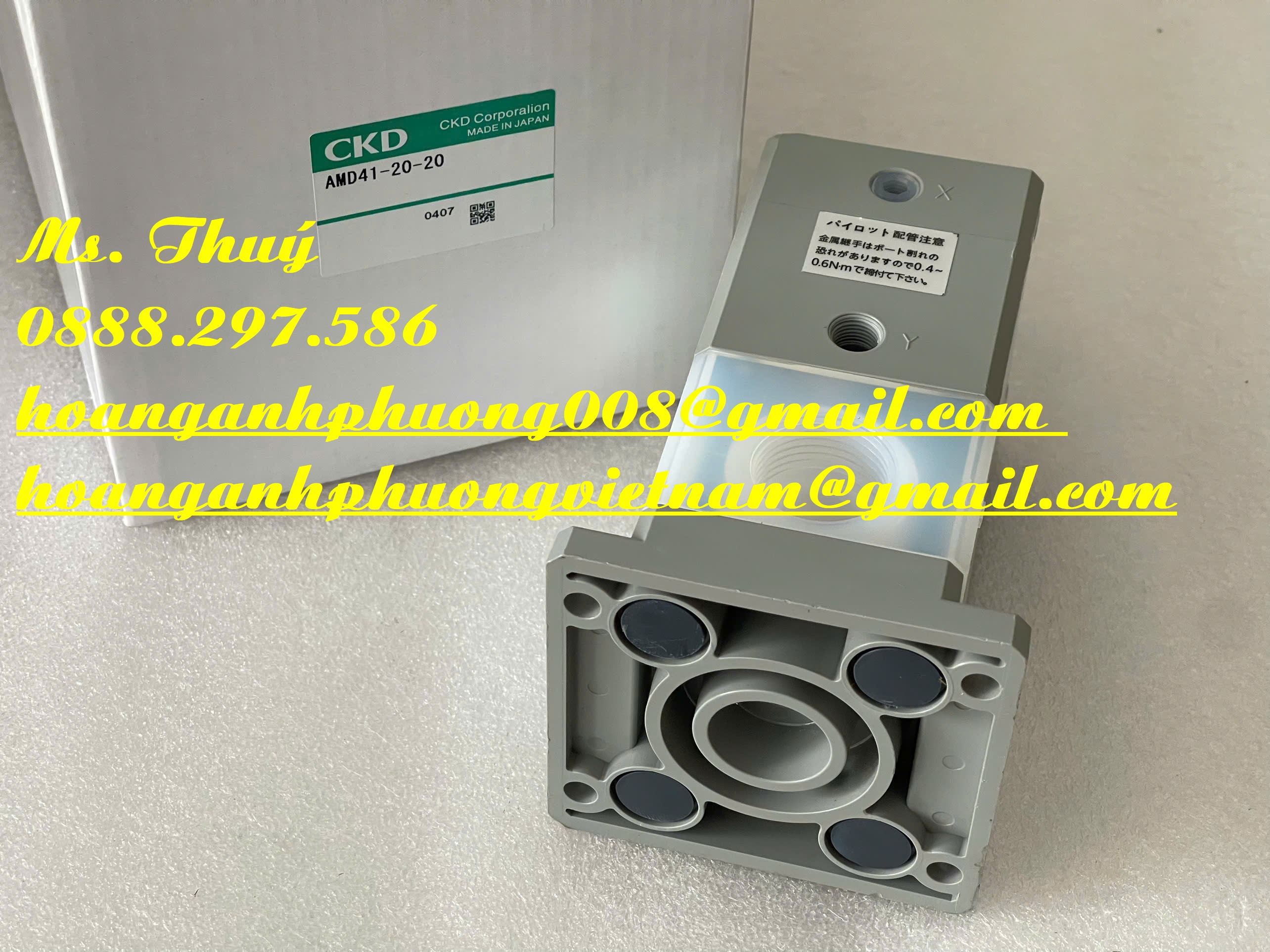 Van chính hãng - CKD AMD41-20-20 - Giá ưu đãi toàn quốc