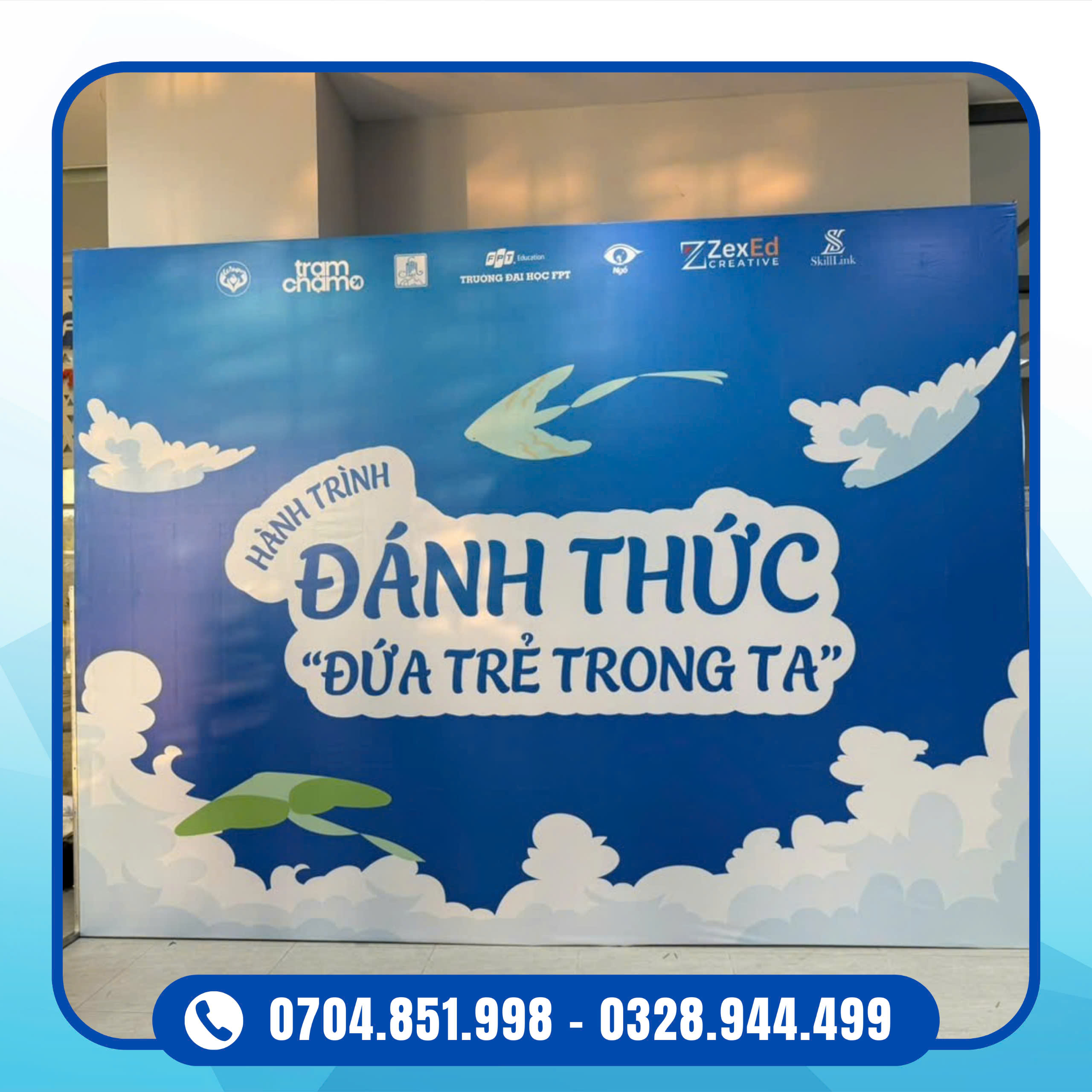thiết kế in ấn thi công quảng cáo sự kiện