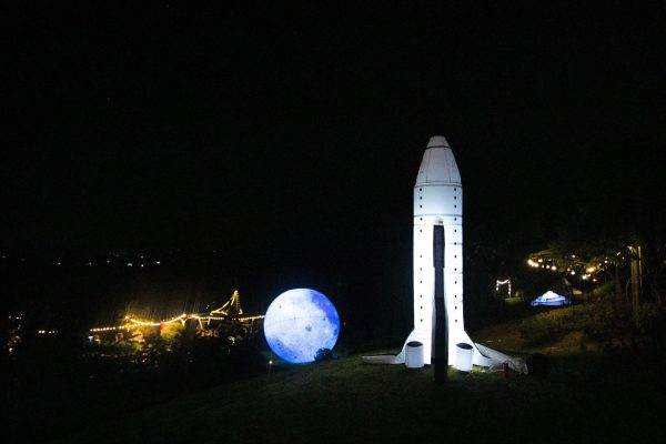 Mô hình tên lửa 3D bơm khí