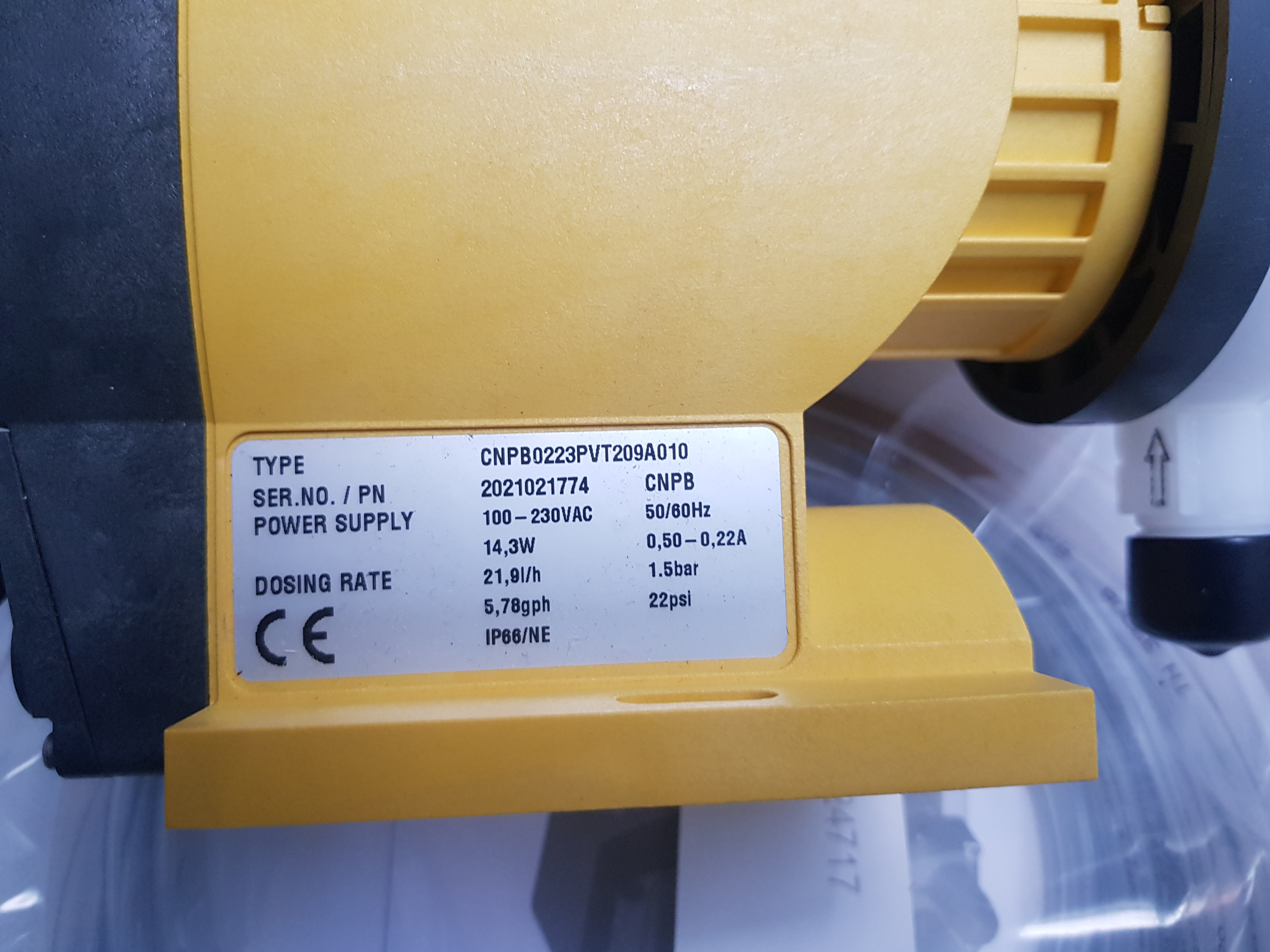 Bơm định lượng hóa chất ProMinent CNPB0705PVT209A010