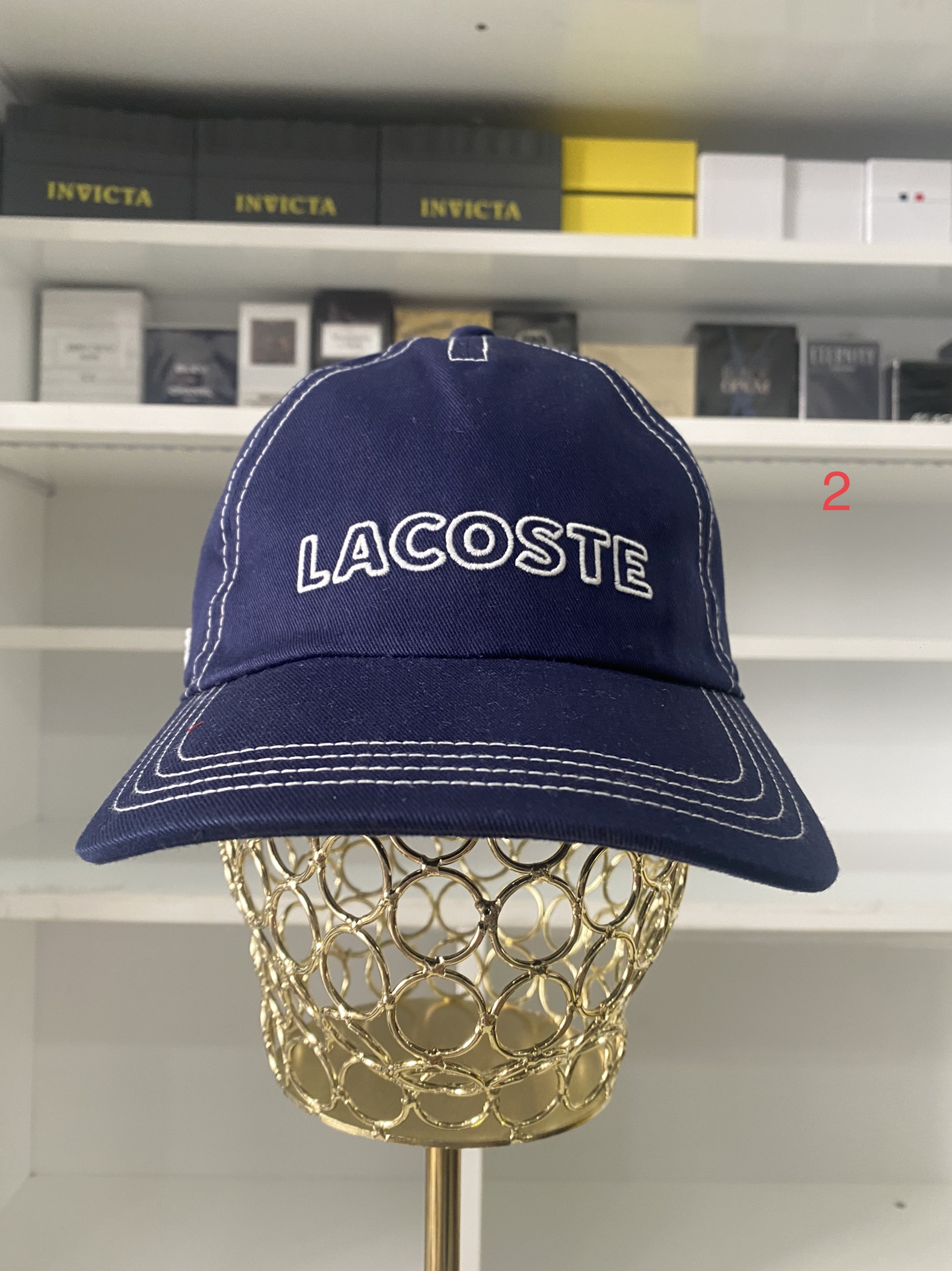 Nón Lacoste cá sấu chính hãng nhập Mỹ shop tại HCM