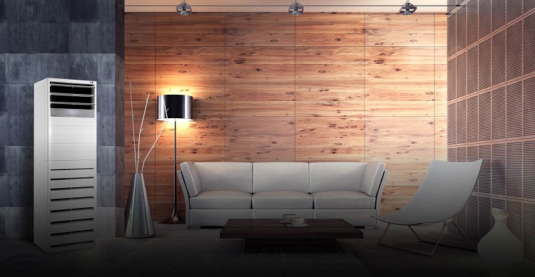 Lắp máy lạnh tủ đứng LG tiết kiệm điện cho văn phòng