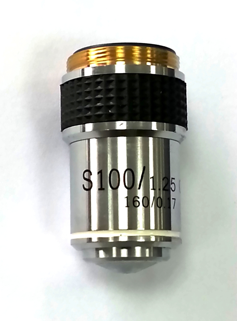 Vật kính hiển vi S100x