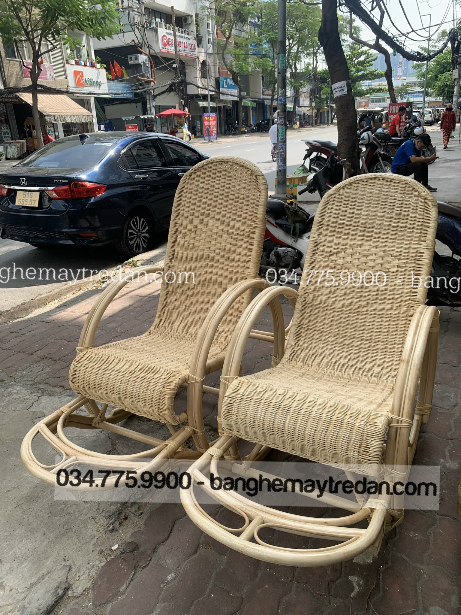 Mẫu ghế mây bập bênh chất lượng cao