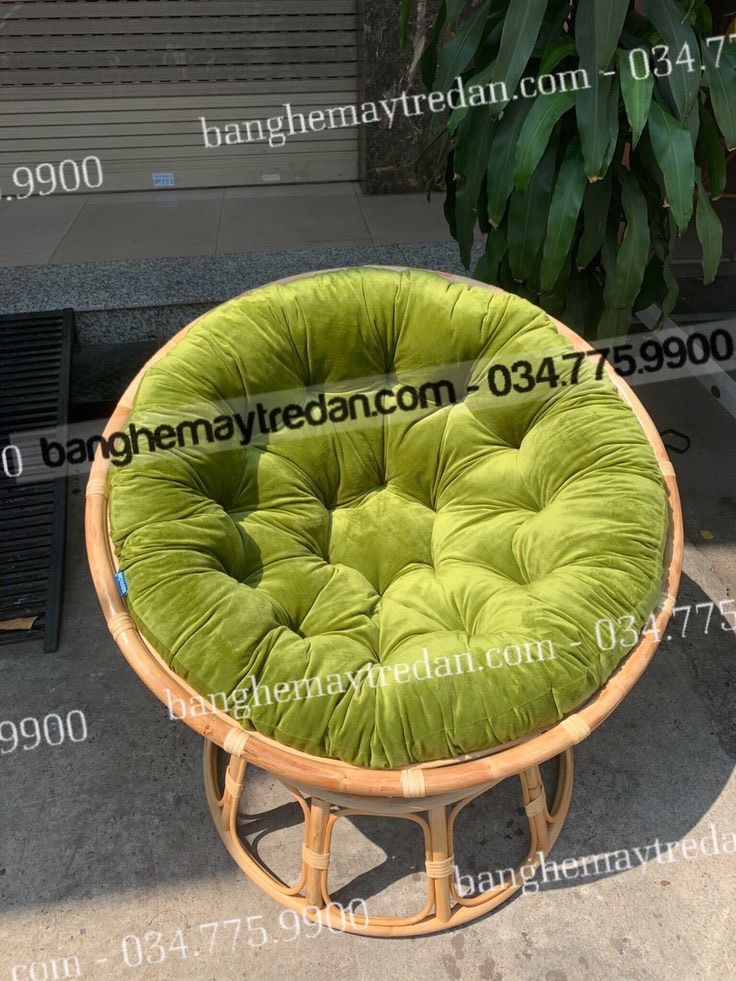 Ghế papasan tròn để phòng khách