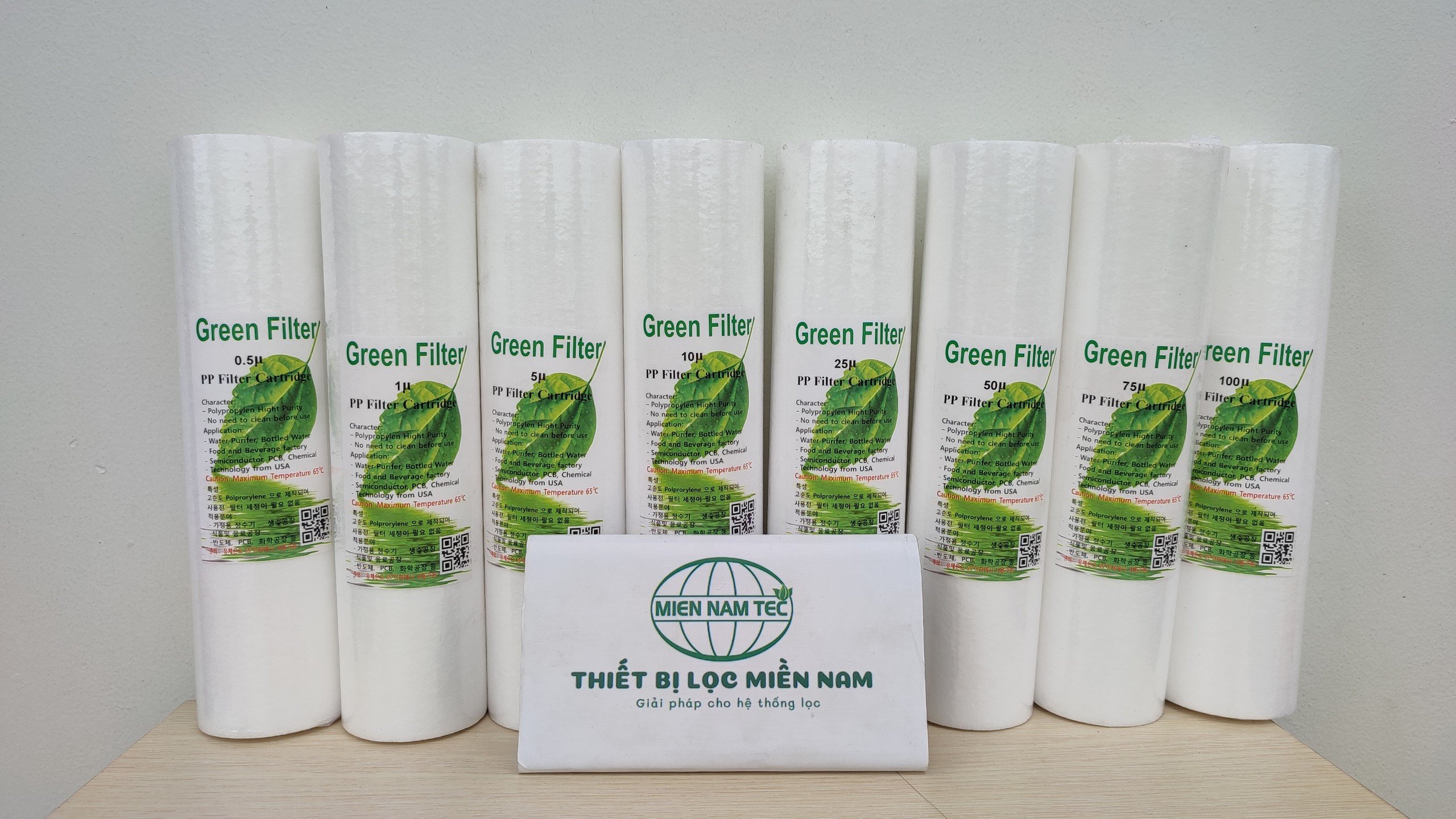 Lõi lọc nước sinh hoạt cho hộ gia đình và công nghiệp hàng có sẵn- giá tốt