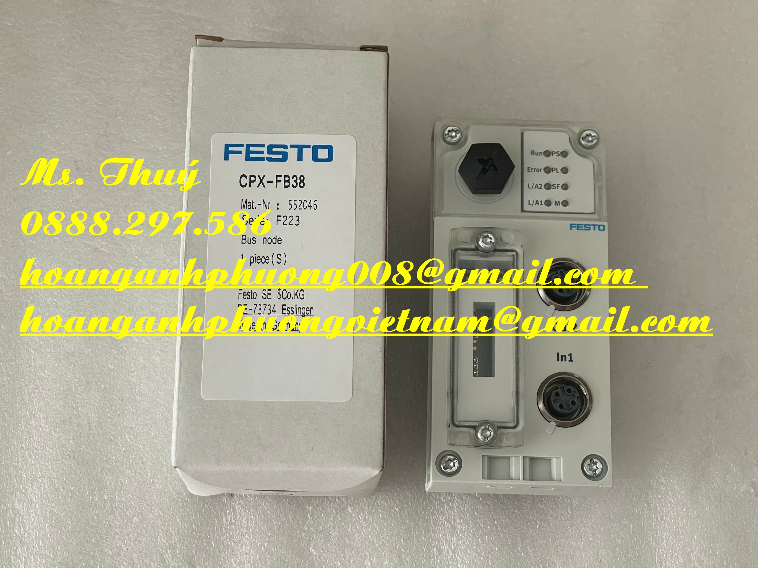 Mô đun Festo CPX-FB38 - Cty Hoàng Anh Phương