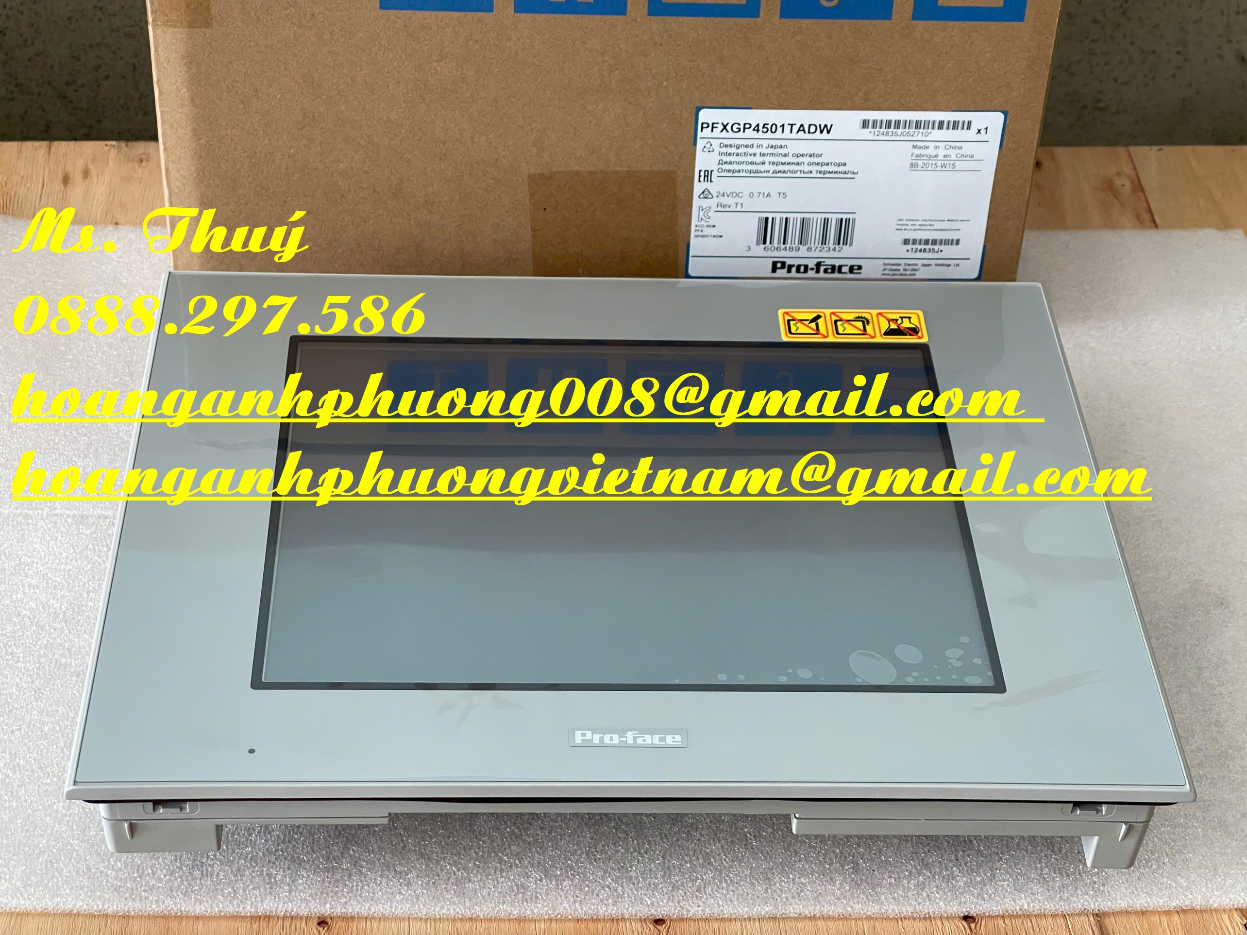 Màn hình HMI Proface PFXGP4501TADW - Giá tốt tại Bình Dương