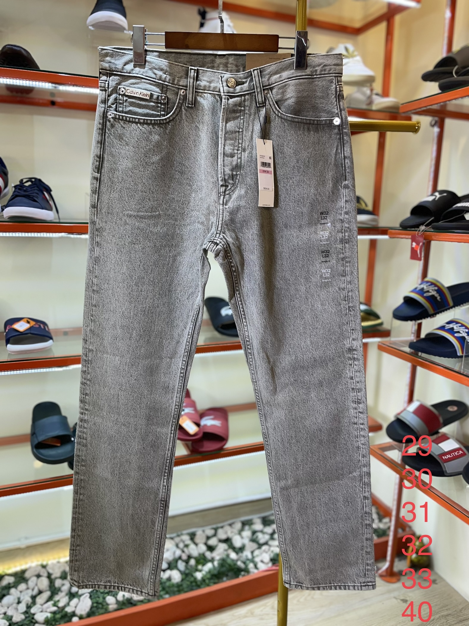 Quần Jean Dài C.K chính hãng