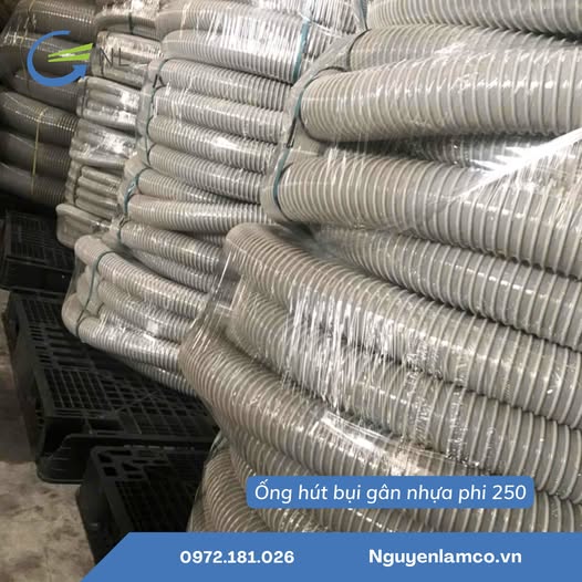 CÁCH LẮP ĐẶT ỐNG HÚT BỤI GÂN NHỰA PHI 250