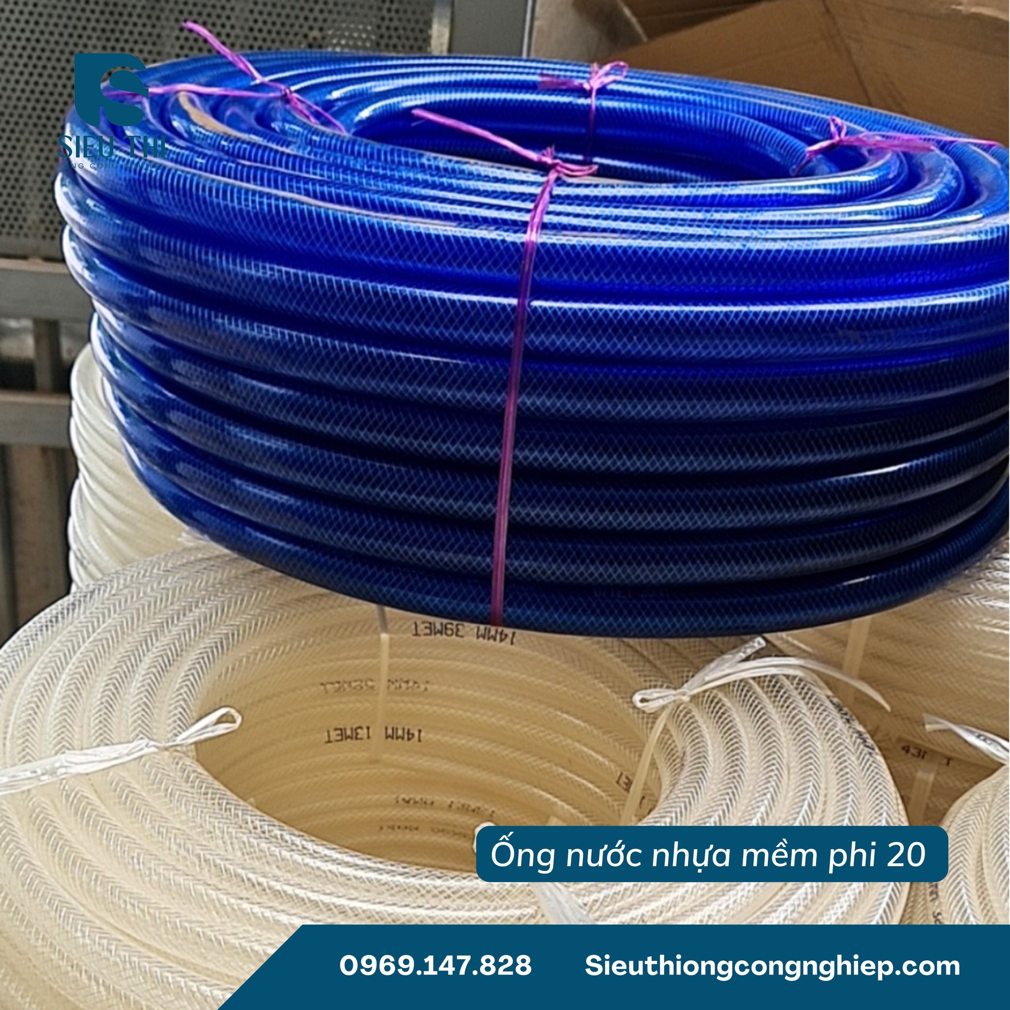 ỐNG NƯỚC NHỰA MỀM PHI 20