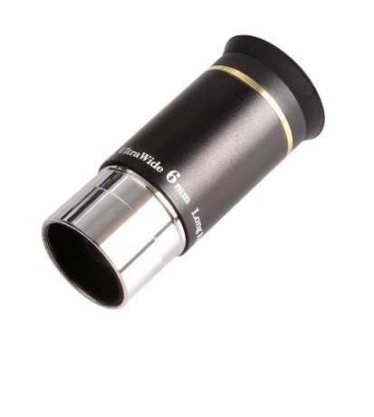 Thị kính trường siêu rộng Celestron UW (UltraWide) 6mm 66 độ chuẩn 1.25”