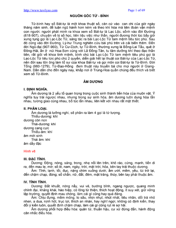 Cánh cửa đơn giản hóa mệnh lý cho người mới học