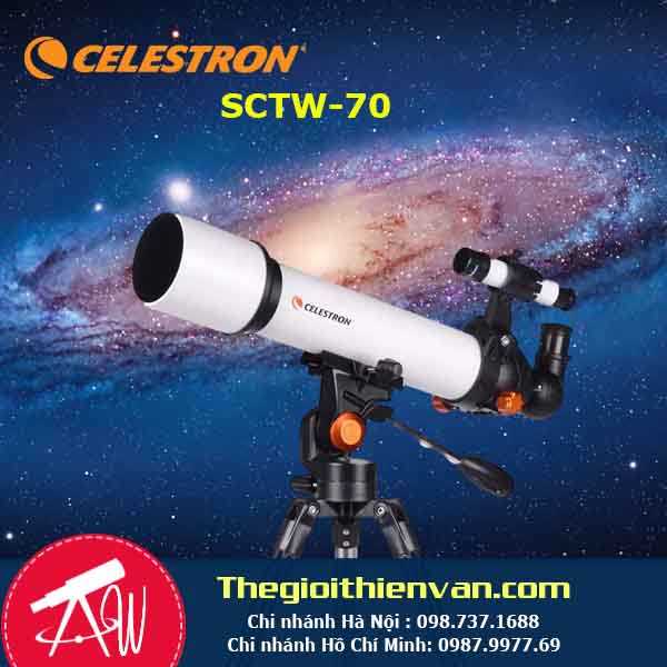 Kính thiên văn khúc xạ Celestron SCTW 70