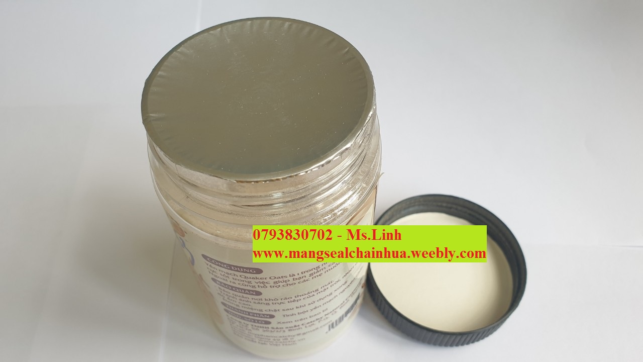 MÀNG SEAL NHÔM, MÀNG BẠC ÉP MIỆNG CHAI, HŨ, LỌ