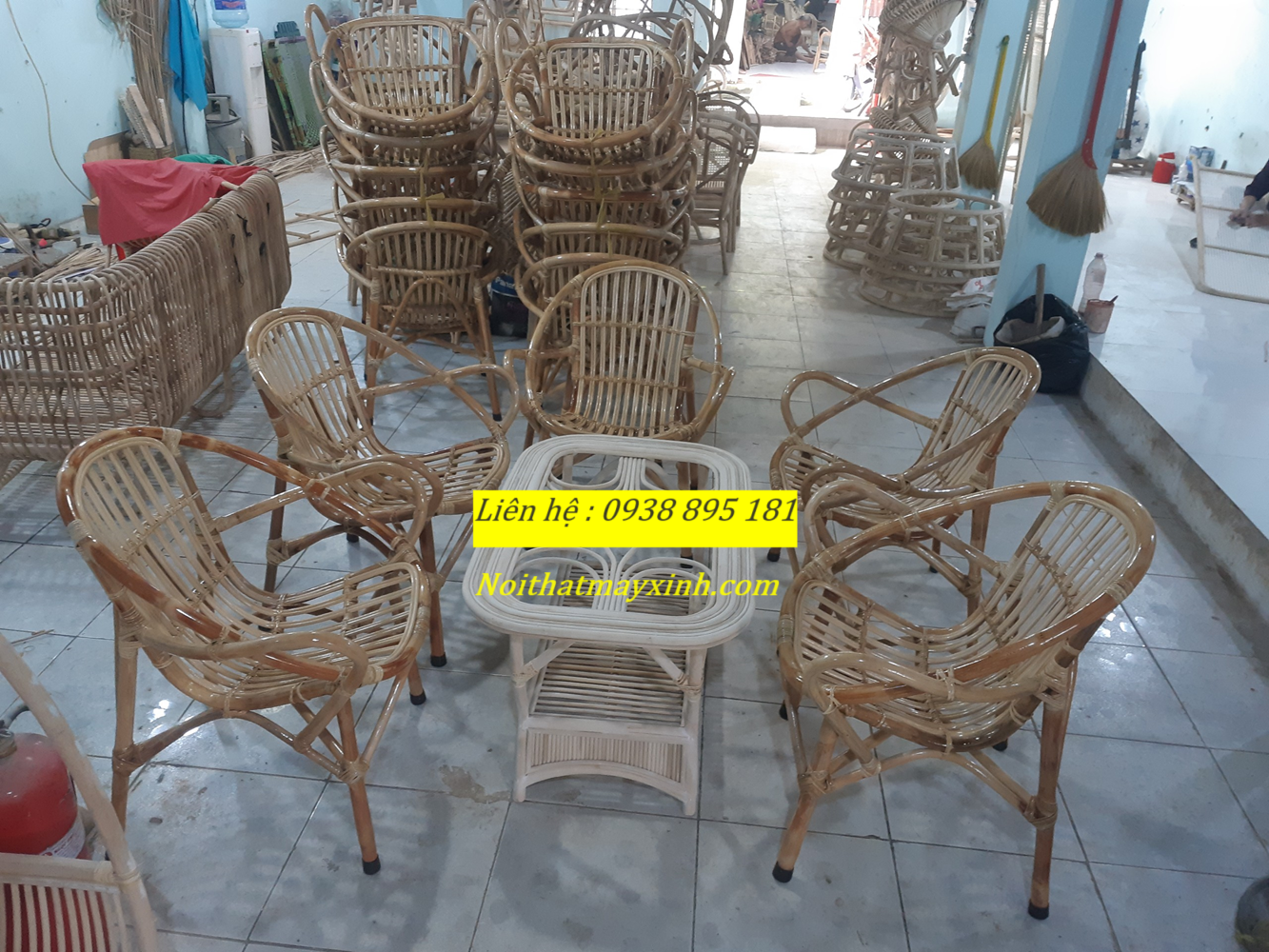 Ghế mây cho quán cafe cóc giá rẻ, ghế mây sò