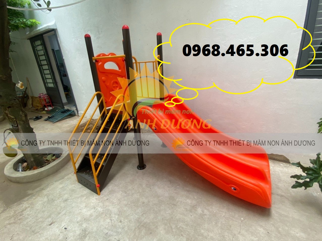 Cầu trượt đôi trẻ em hàng nhập khẩu, cầu trượt cho bé chất lượng cao