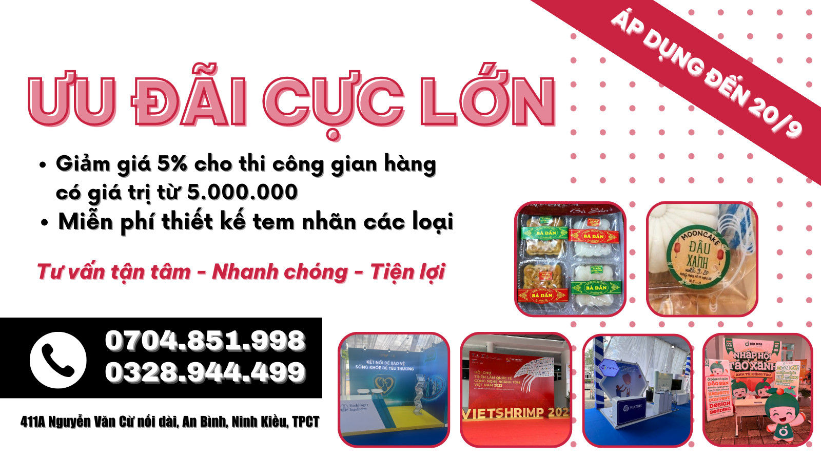in ấn sự kiện quảng cáo
