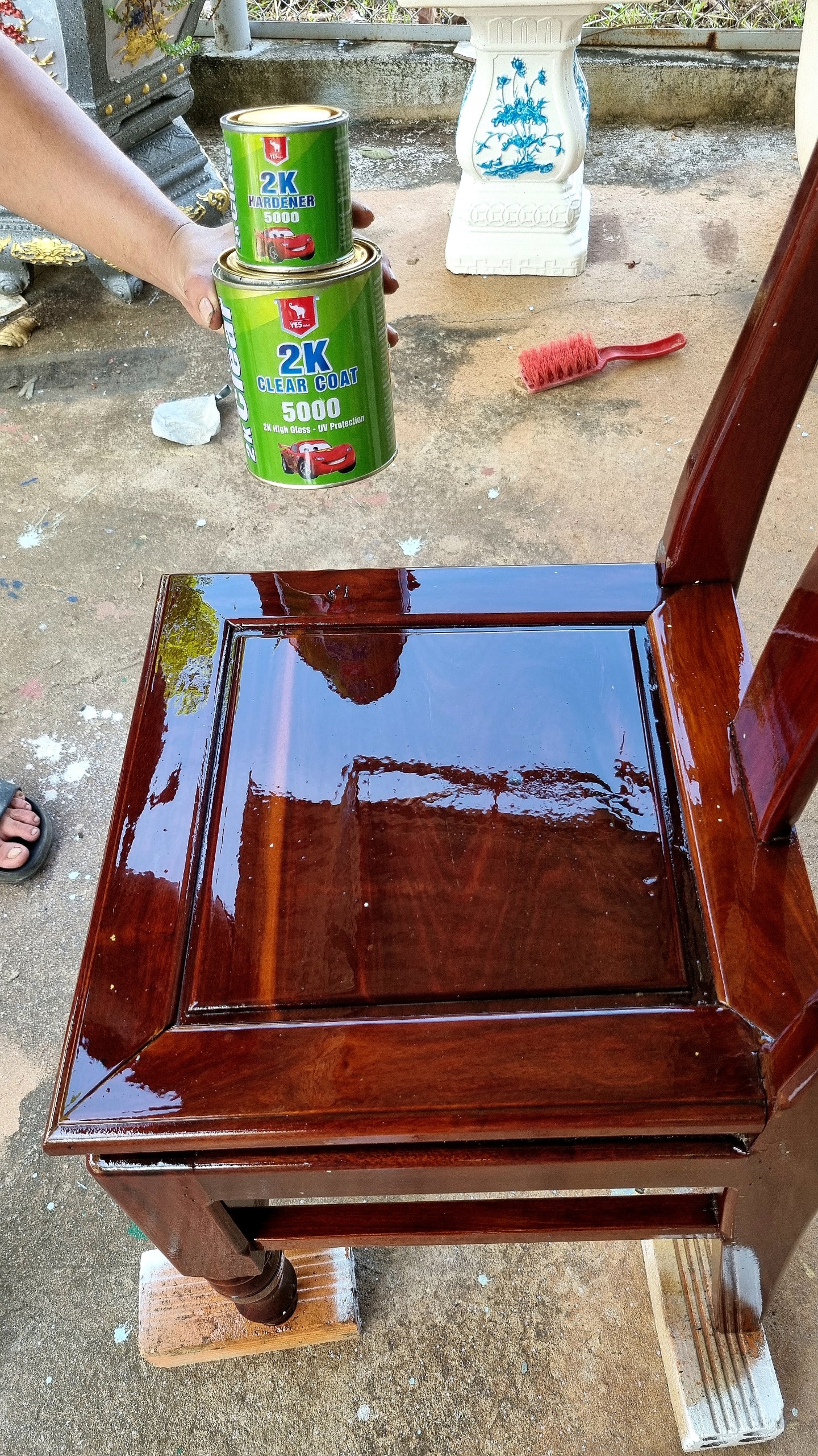 sơn bóng 2k siêu bóng