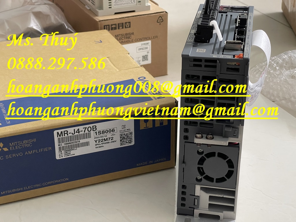 Hàng chuẩn JAPAN - Servo Driver Mitsubishi MR-J4-70B