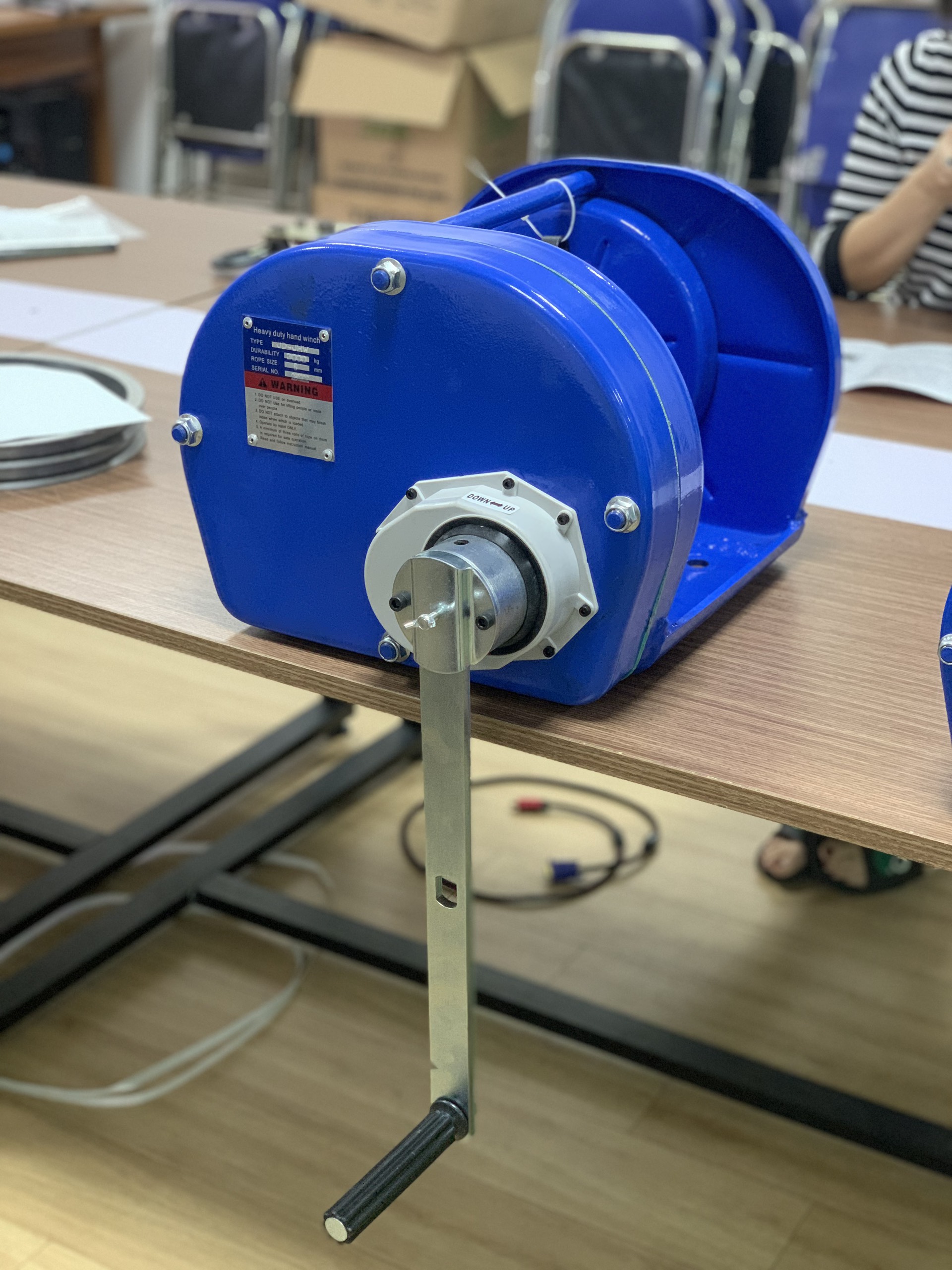 Tời quay tay 3 tấn