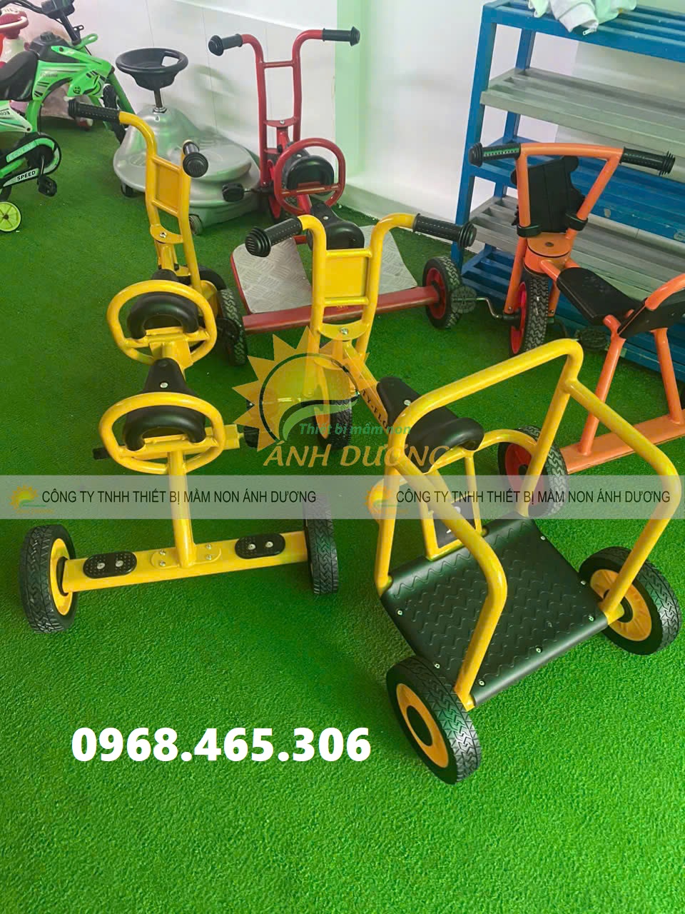 Xe đạp 3 bánh mầm non, xe đạp trẻ em 3 bánh