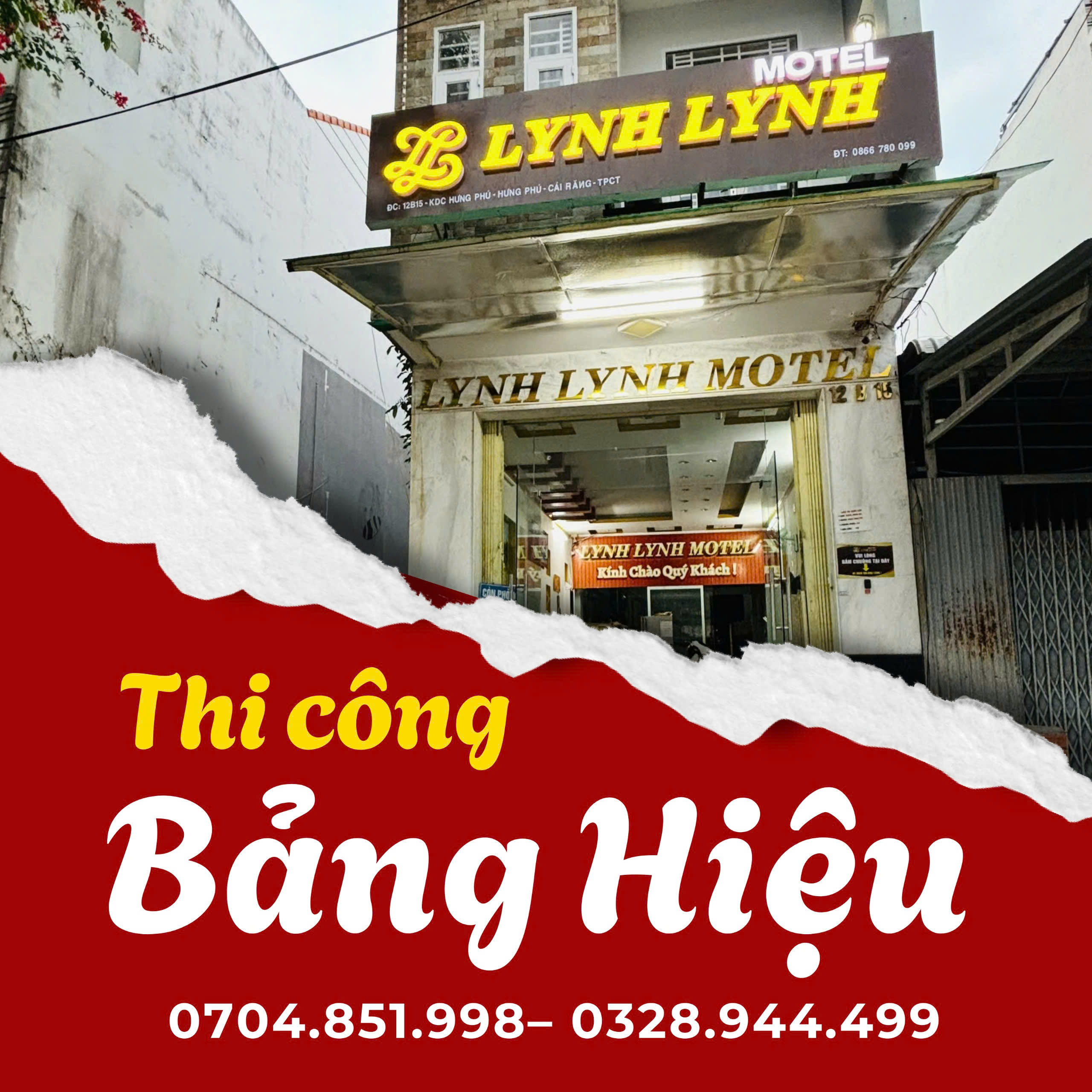 in bảng hiệu và thi công cần thơ giá tốt