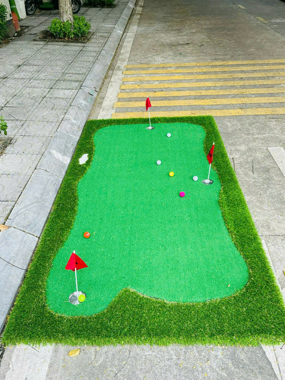 Cho thuê bộ chơi golf mini làm sự kiện