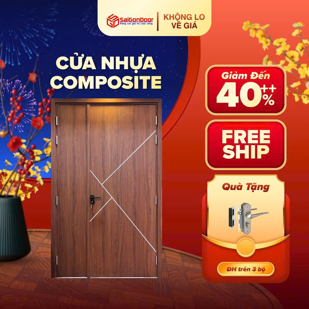 Bí quyết chọn màu sắc cửa nhựa Composite hợp phong thủy để rước tài lộc
