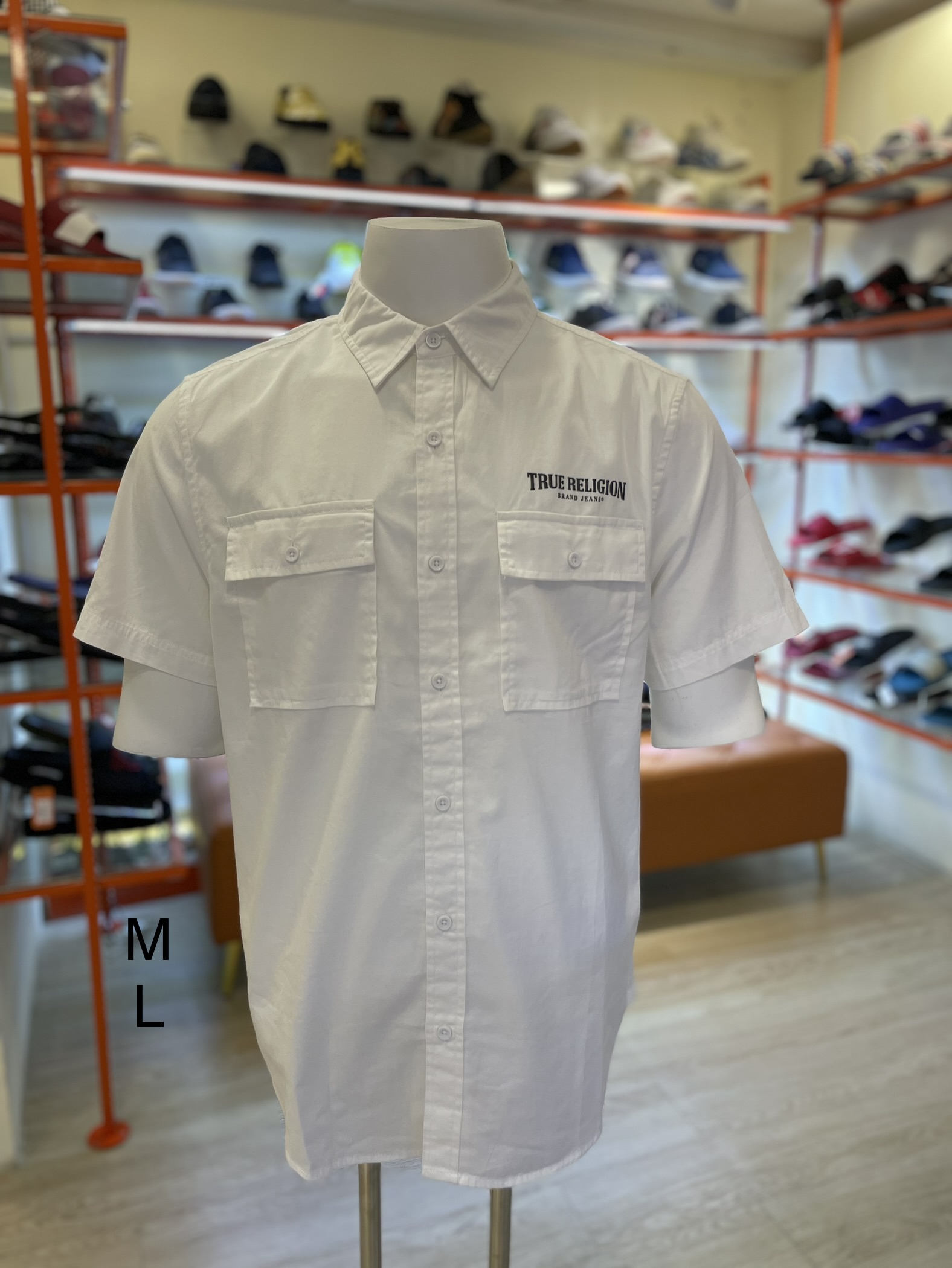 Áo sơ mi địa True Religion chính hãng