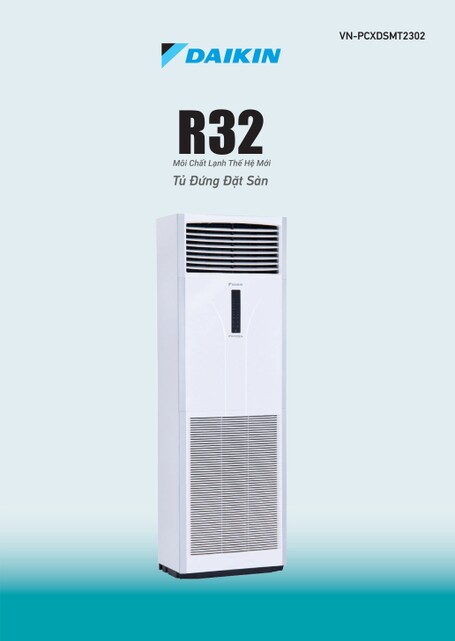 Lắp máy lạnh tủ đứng cho biệt thự thương hiệu Daikin