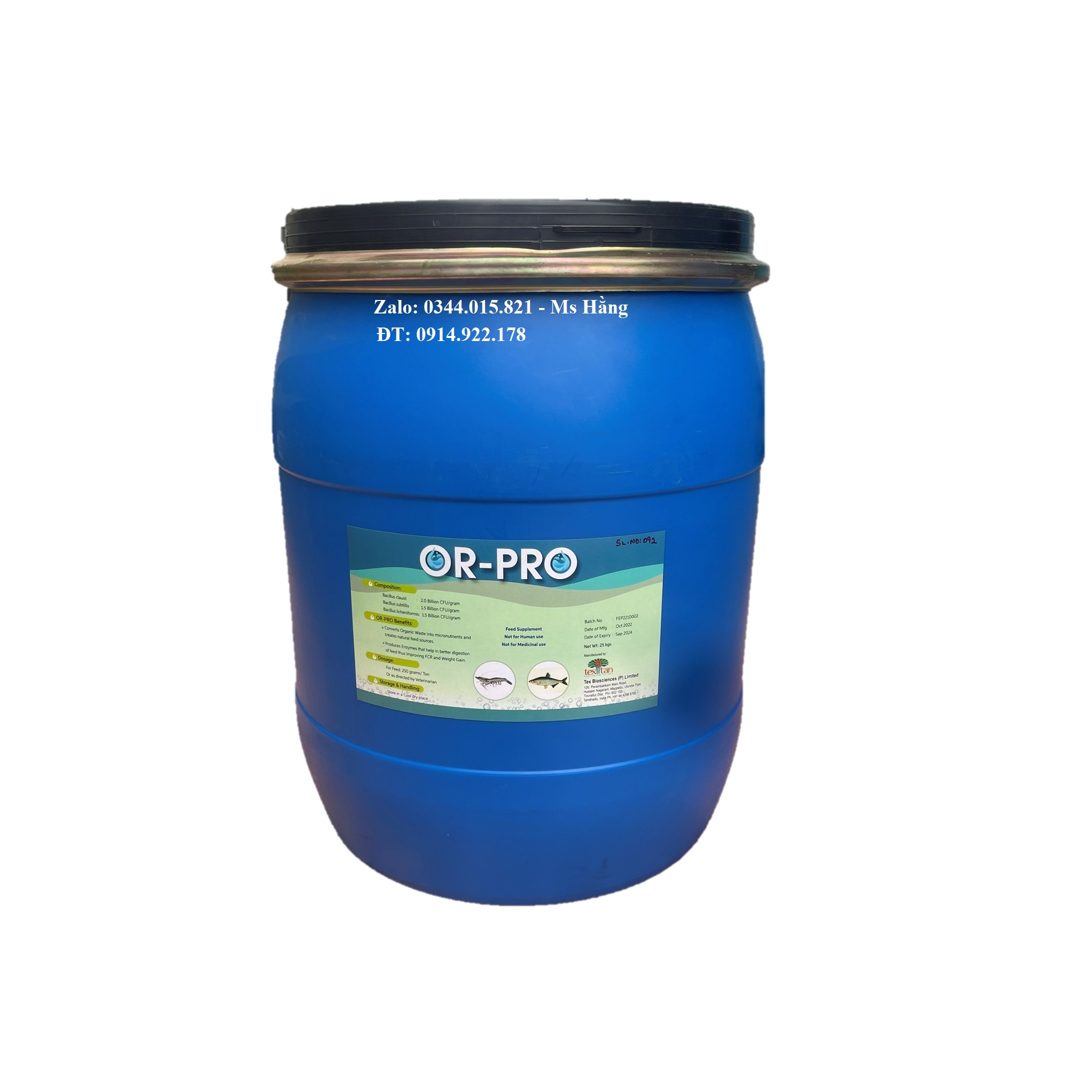 Men vi sinh Or-Pro tổng hợp các dòng vi sinh, cân bằng hệ vi sinh có lợi cho vật