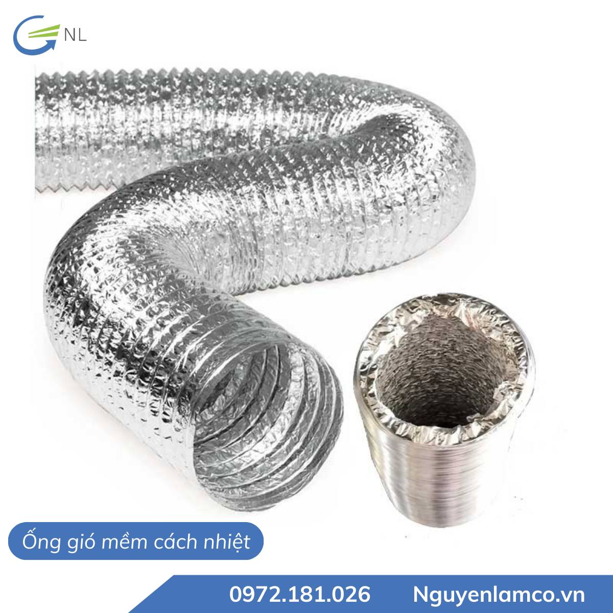 ỐNG GIÓ MỀM CÁCH NHIỆT CHẤT LƯỢNG CAO