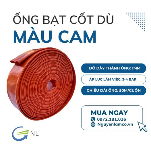ỐNG BẠT CỐT DÙ MÀU CAM SỬ DỤNG CHỦ YẾU ĐỂ LÀM GÌ?