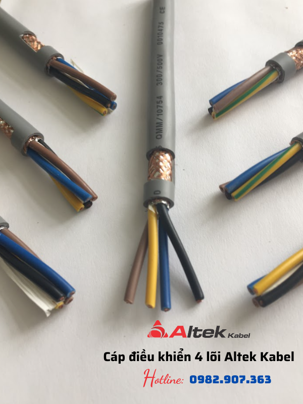 Cáp báo cháy Altek Kabel truyền tín hiệu âm thanh báo cháy